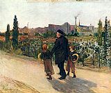 All Souls' Day by Jules Bastien-Lepage